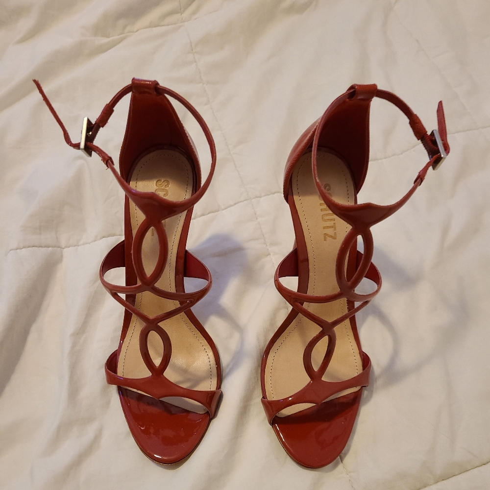 Schutz high heeled sandals 7.5